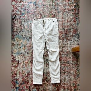 Anthropologie Pilcro and the Letterpress Striped Pants Size 26